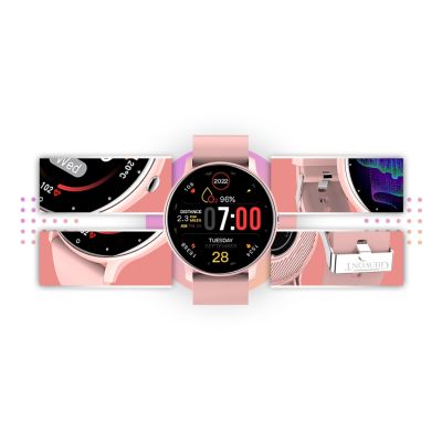 3. GIEWONT Pink GW120-1 Smartwatch