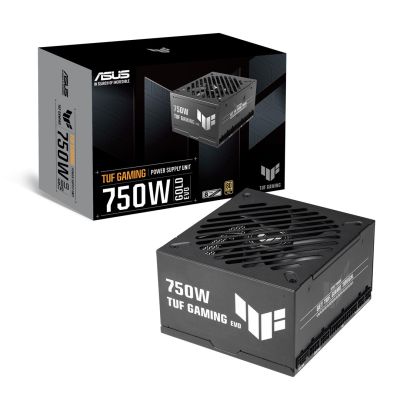 8. ASUS TUF-GAMING-750G-EVO Netzteilmodul 750W 20+4 Pin ATX Schwarz