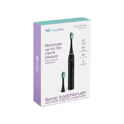 7. TrueLife SonicBrush Clean30 Black Schallzahnbürste