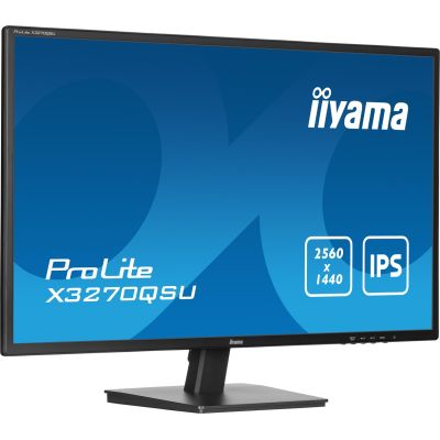 18. iiyama ProLite X3270QSU-B1 Monitor 81,3 cm (32") 2560 x 1440 px Wide Quad HD LED Schwarz