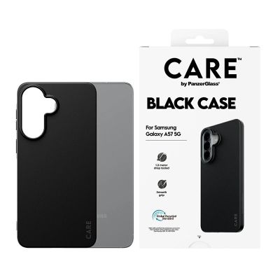 CARE by PanzerGlass Fashion Case für Samsung Galaxy A57 - Schwarz