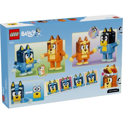 2. LEGO Bluey 11217 – Blues Familie aus Bausteinen