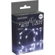 15. Batteriebetriebene Lichterkette mit 80 LEDs, kaltweiß