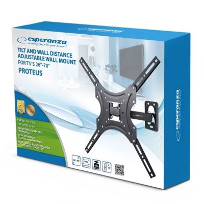 23. ESPERANZA TV-Wandhalterung 26"–70" PROTEUS ERW015