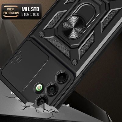 3. Tech-Protect CamShield Pro Hülle für Samsung Galaxy A17 4G / 5G - Schwarz