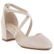 Beige Sergio Leone SK824 Damensandalen mit Riemen