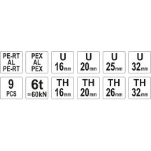 YATO Pex-Al-Pex YT-21735 Presse