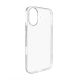 Puro 03 Nude Silikonhülle für iPhone 16 – transparent