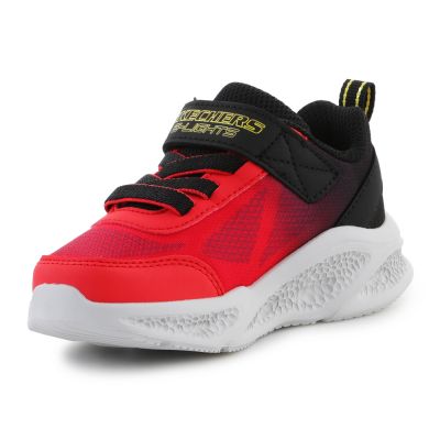 3. Skechers S-Lights Meteor-Lights Schuhe - Krendox Jr 401495N-RDBK