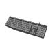 NATEC Tastatur Nautilus US Slim 1,8 m NKL-1507