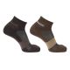 SALOMON EVASION Knöchelsandalen, 2er-Pack, Dunkelbraun/Walnuss LC2910900