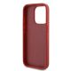 7. Karl Lagerfeld Diagonal Quilted Script Hülle für iPhone 15 Pro – Rot