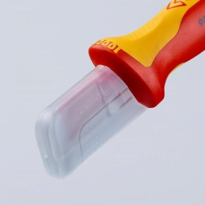 5. Abisolierzange mit Führungsschuh 180 mm