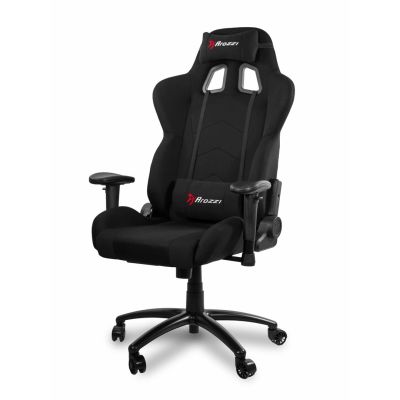 Arozzi Inizio Universal Gaming Stuhl, gepolsterte Sitzfläche, schwarz