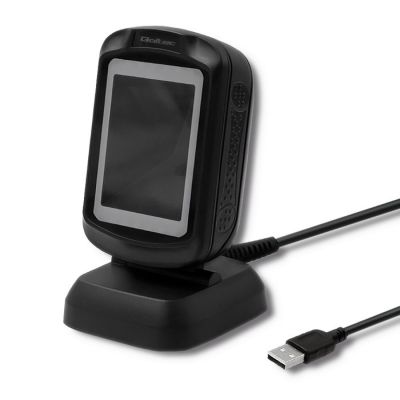 5. QOLTEC Barcode-Lesegerät (stationär) | 1D und 2D | USB
