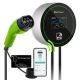 Qoltec EV-Ladestation 2-in-1 Typ 2 | 22 kW | WLAN | LCD | 3 Phasen | Wallbox | Smart-Life-App | RFID | 5 m