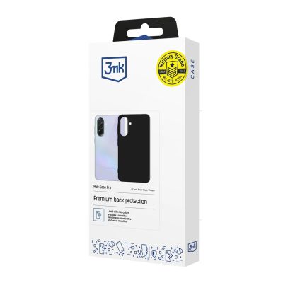11. 3mk Matt Case Pro für Samsung Galaxy A37 – mattschwarz