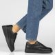 7. Schwarze Damen-Keilschuhe aus Leder, Filippo DP8326
