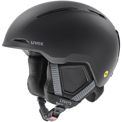Skihelm UVEX Monte LT MIPS 56–59 cm schwarz matt