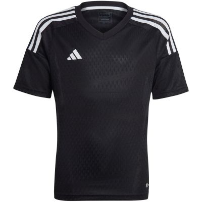 6. adidas Tiro 23 Wettkampf-Trikot für Kinder, Schwarz, IC7461