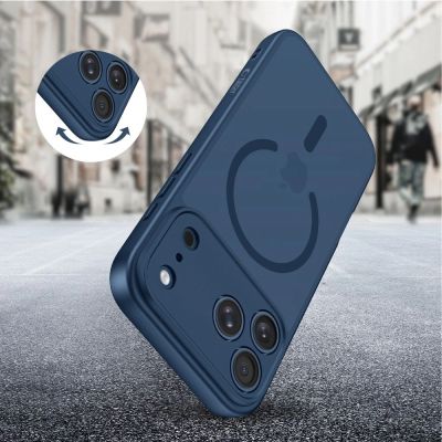6. Tech-Protect BasicMag MagSafe Hülle für iPhone 17 Pro – Marineblau