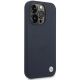 4. Hülle BMW BMHMP14XSILNA iPhone 14 Pro Max 6.7" marineblau/navy Silikon Metall Logo MagSafe