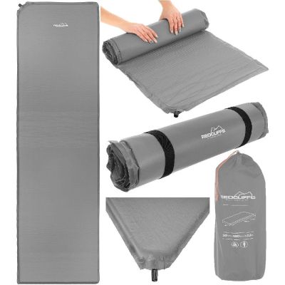 Selbstaufblasbare Touristenmatte 180x50x2,5cm Redcliffs Grau