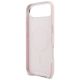 7. Karl Lagerfeld Karl & Choupette Head Pins Saffiano MagSafe iPhone Air Hülle - Pink
