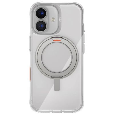 2. Uniq Swivix 360 drehbare Schutzhülle mit Ständer für iPhone 17 - Transparent