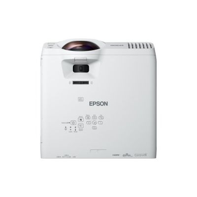 5. Epson V11HA76080 Datenprojektor, Standardprojektor, 4000 ANSI Lumen, 3LCD WXGA (1200x800), 3D-kompatibel, Weiß