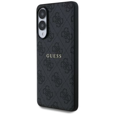 2. Guess 4G Ring Classic Logo MagSafe Case für Samsung Galaxy S25 Edge - Schwarz