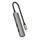 5. Satechi 4-in-1 USB-C Slim Multiport-Adapter 4K (Space Grau)