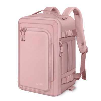 Tech-Protect Defender S50 Rucksack für Ryanair & Wizzar, 20 l Laptop, Pink