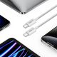 4. Tech-Protect Ultraboost Lite USB-C PD60W/3A Kabel 200 cm – grau