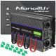 Qoltec Monolith 6000 MS Wave Spannungswandler | 12 V auf 230 V | 3000/6000 W | USB
