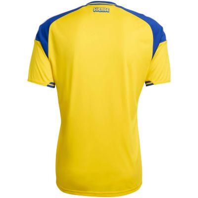 3. adidas Schweden Heimtrikot 26 für Herren, gelb und blau, JM5814