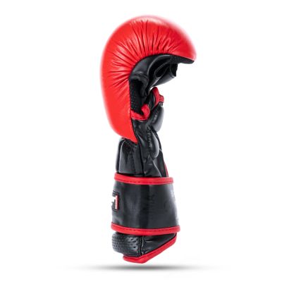 4. MMA Sparring Handschuhe M - Warrior Red - LegacySeries