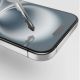 6. Puro Frame gehärtetes Glas mit Rahmen für iPhone 16 Plus