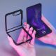 5. 3mk Satin Armor Case+ für Samsung Galaxy Z Flip 7 - Transparent Schwarz