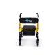 3. Vierrädriger Rollator Marseille, gelb RF-617/Ż REHAFUND