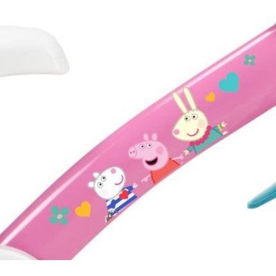 4. Kinderfahrrad 12" Peppa Wutz rosa 1195 Pink