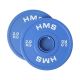 Olympische Stoßfängerplatte 2x2kg Blau HMS CBRS20