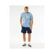 3. Herren RIP CURL Pacific Rinse Fin Tee Blau