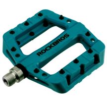 Rockbros türkisfarbene Plattform-Fahrradpedale