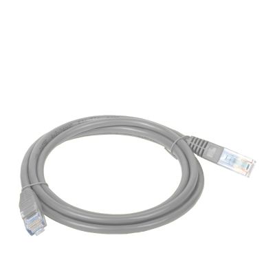 ALANTEC Patchkabel U/UTP Kat. 5e PVC 1,0 m grau