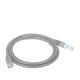 ALANTEC Patchkabel U/UTP Kat. 5e PVC 1,0 m grau