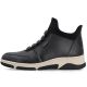 3. Schwarze, gefütterte Damen-Ankle-Boots aus Leder von Rieker (Modell L5651-01)
