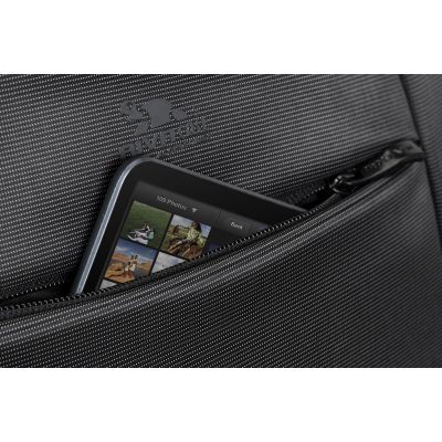 12. RIVACASE TASCHE/RUCKSACK FÜR 16" CENTRAL-LAPTOPS, SCHWARZ, TASCHE ZUM RUCKSACK VERWANDELBAR