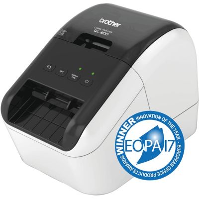 8. Brother QL-800 Thermodirekt-Etikettendrucker, Farbe, 300 x 600 dpi, 148 mm/s, kabelgebunden, DK