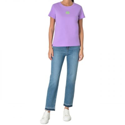 18. Pinko Logo Bussolotto T-Shirt W 100355A0KO